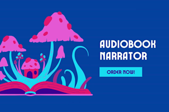 be your audiobook narrator and editor