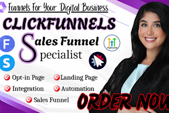 clickfunnels sales funnel, samcart, simvoly, thrivecart, systeme io landing page
