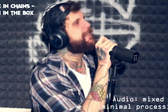 record metal and rock vocals professionally