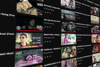 do professional music video editing and color grading