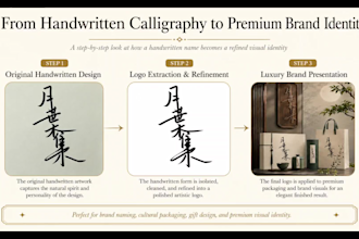 create a meaningful chinese name and signature logo
