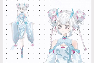 design and rig live2d vtuber model anime vtuber rigging female vutber commission