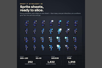 pixel art sprite, 2d pixel art, 8 bit art, sprite animation