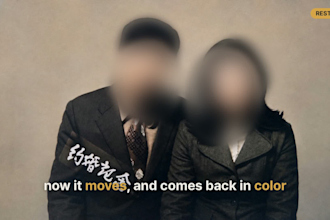 restore and colorize your old damaged family photos