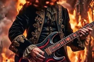 create cinematic epic ai heavy metal music videos with stunning visuals