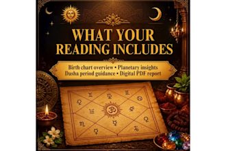 provide a detailed vedic astrology birth chart and compatibility reading
