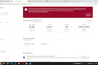 etsy growth consultant, etsy SEO expert and store manager