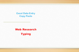 do data entry fast and accurately