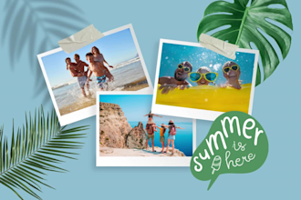 design and edit photo album, wedding album, and photobook for summer in 1hours
