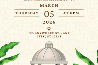 create luxury indian wedding whatsapp invitation video
