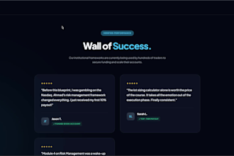 build a high performance landing page