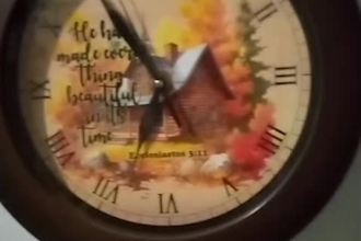 design a bible based custom clock dial design