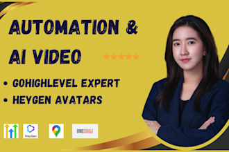 do gohighlevel online course, heygen ai saas video, google lbs, and bandzoogle
