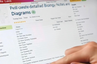 create detailed biology study notes with diagram