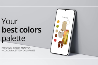 do your season color analysis and personal color palette