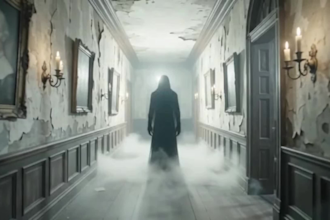 create a cinematic horror halloween intro with scary custom effects