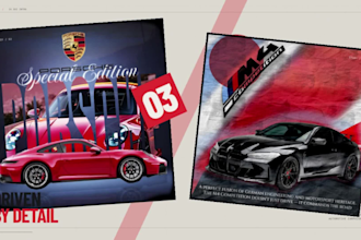design eye catching posters, thumbnails and 3d visuals
