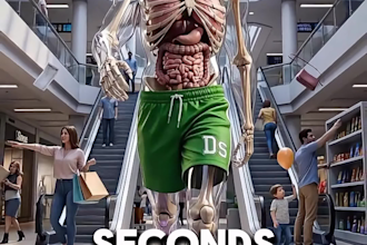 create cinematic 3d skeleton shorts for youtube and tiktok