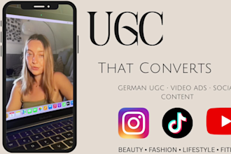 be your german ugc creator for authentic brand videos
