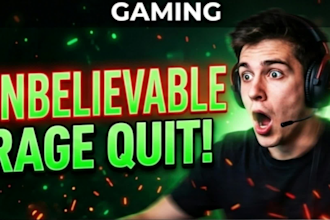 design eye catching youtube thumbnail for high CTR