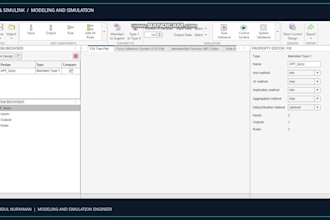 build matlab simulink models for engineering simulation