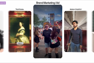 edit short form video commercial and ads for social media