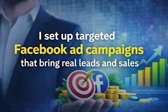 be your facebook ads expert for leads and sales