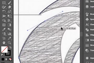 do manual vector tracing, image to vector, logo to vector