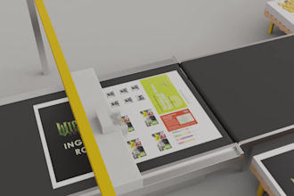 create realistic 3d industrial machinery and technical manufacturing animation