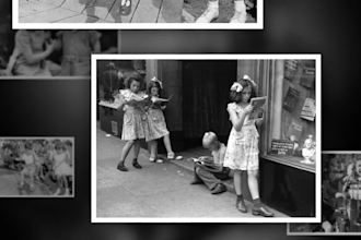 create a funeral tribute photo slideshow video professionally