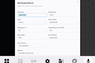 provide school erp with fee management system