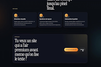 build a custom website and handle the full deployment for you