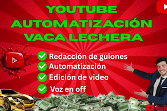 construiré un negocio de youtube automatizado escalable