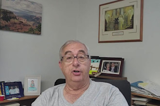german senior man spokesperson ugc video ads video testimonial