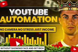 create finance, crypto videos for cash cow youtube channel