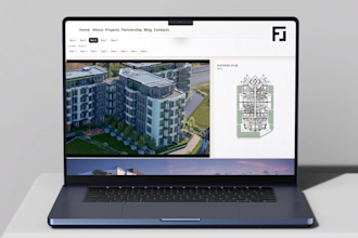 build an interactive 3d real estate website