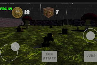 develop a unity game, gameplay system or prototype