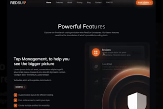 build a professional ecommerce website that sells