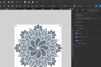 convert image to dxf svg ai for laser cutting plasma cutting