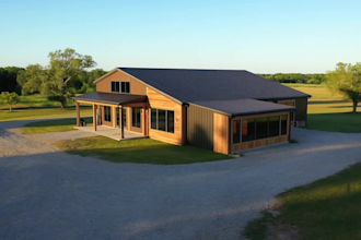 draw barndominium, pole barn metal building, floor plan and permit ready drawing