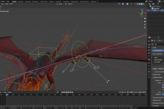rig characters and creature for games