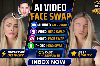do high quality video face swap photo face swap video head swap photo head swap