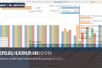 do data analysis, data cleaning and visualization using python
