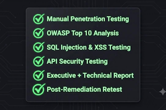 vapt, vulnerability assessment and penetration testing report for web and API