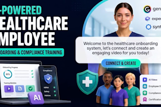 create engaging healthcare employee onboarding video staff elearning video cours