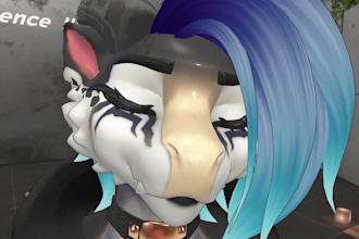 custom vrchat avatar vrc avatar VR character humanoid 3d model anime furry nsfw