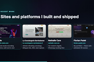 do fullstack development frontend and backend