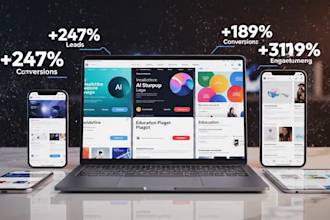 design saas landing pages