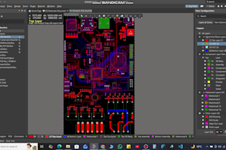professional pcb design and schematic in altium designer multilayer boards