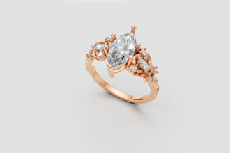 3d jewelry modeling with the requirements you specify